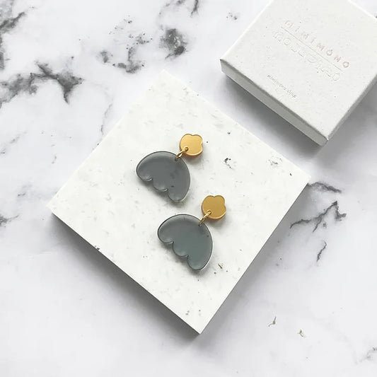 Bloom Petal - Gold Translucent Gray