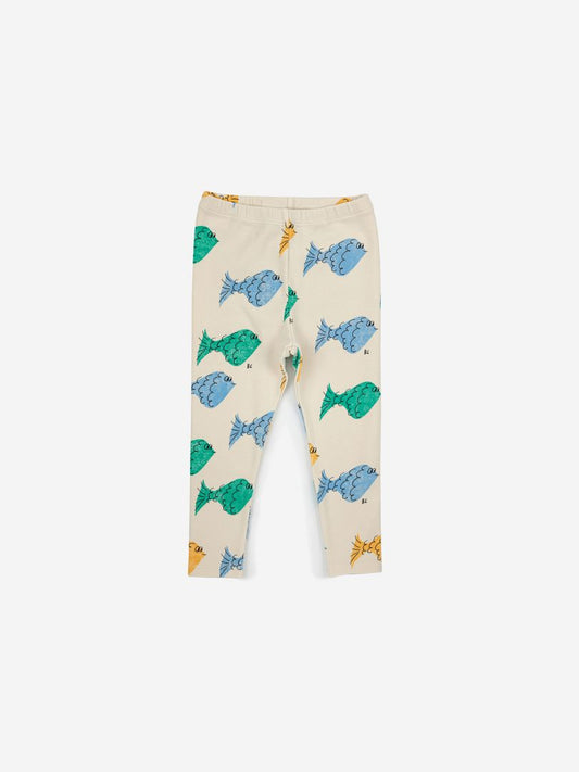 Multicolor Fish All Over - Leggings