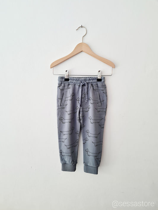 Sweatpants Sausage Dog Print