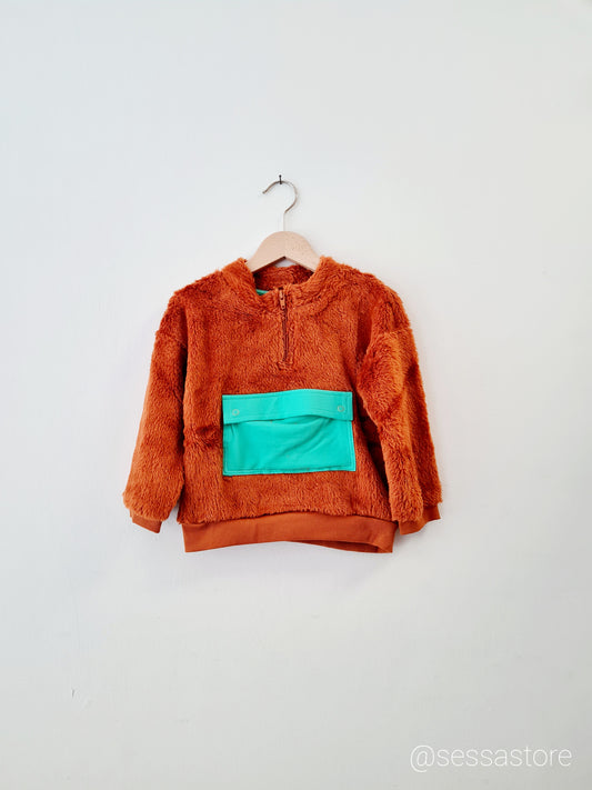 Chiel Sweater - Pluche Brown