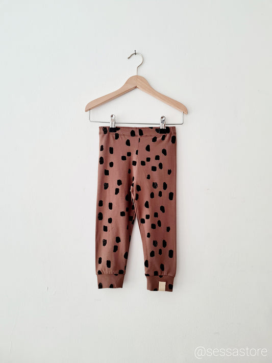 Allan Pant - Brown Print