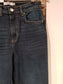 BYKATO BYLISA WIDE JEANS - Dark Blue Denim