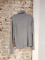 Bymmpimba1 Rollneck Knit - Mid Grey Melange