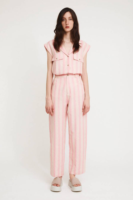 Garcon - Stripes Pants - Pink Stripes