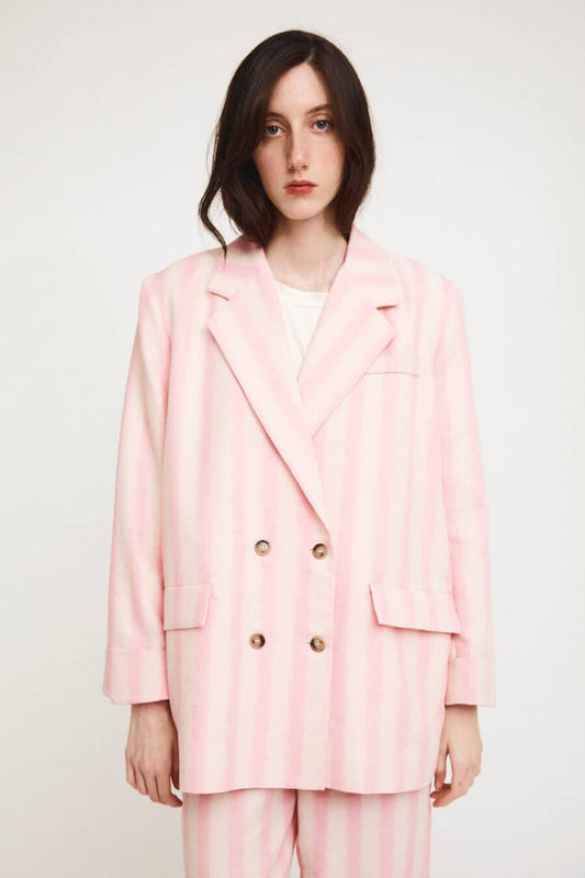 Wilson - Stripes Blazer - Pink Stripes