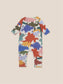 Dinos All Over Fleece Overall Baby