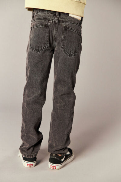 Wood Regular Jeans -Dark Grey