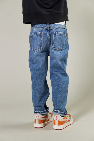 Benny tapered jeans organic - Blue