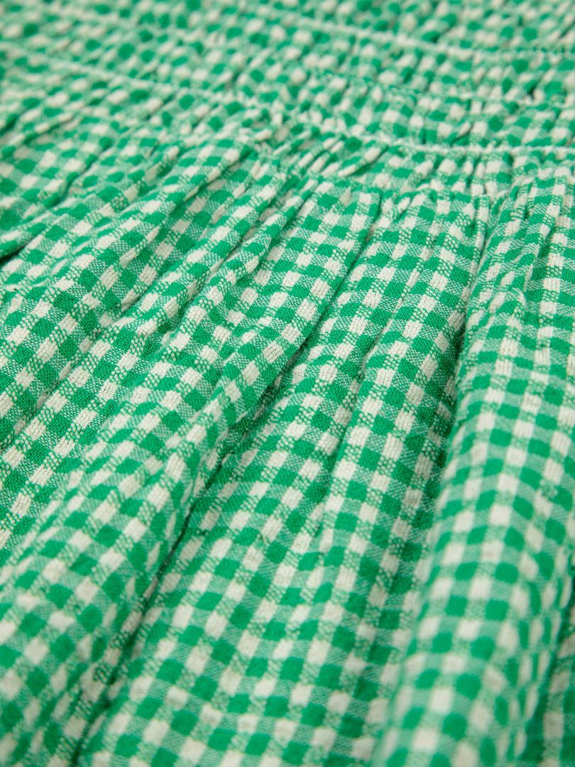 Green Vichy Strap - Dress