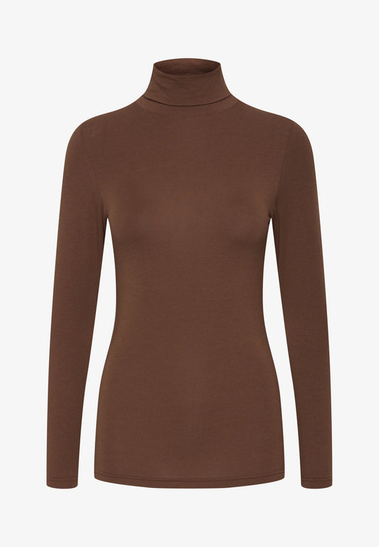 Pamila Roll Neck - Jersey Java