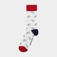 Socks Sigtuna Bike Pattern 5-pack - Multi Color