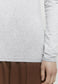 Pamila Roll Neck - Jersey Mid Grey Melange