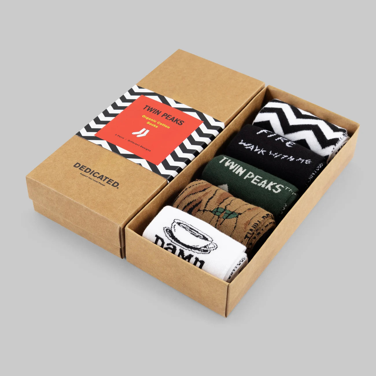 Socks Sigtuna Twin Peaks 5-Pack - Multi Color