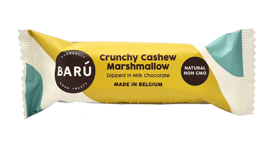 Barú Marshmallow Bar - Milk Chocolate & Crunchy Cashew
