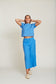 Cabrera Voile Blouse - Cobalt Blue