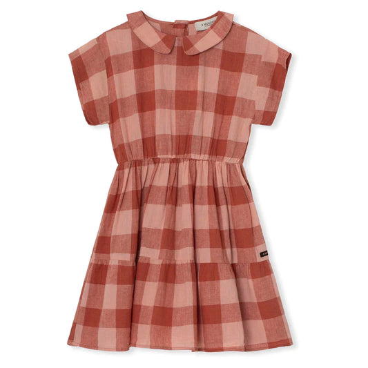Karina Dress - Bruchetta Check