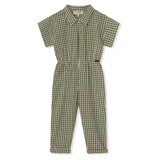 Luella Jumpsuit - Dill Check