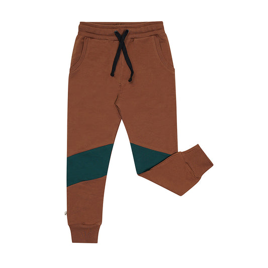 Backpack - sweatpants (brown)