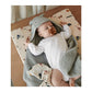 Albert hooded towel Hippo dove blue
