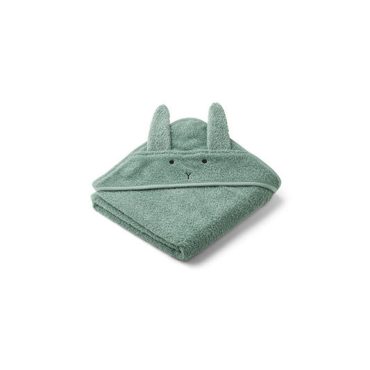 Albert hooded towel Rabbit peppermint