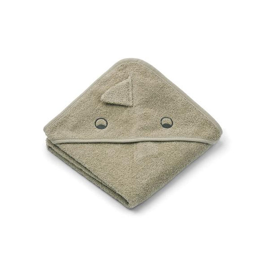 Albert hooded towel Dino/Mist