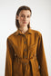 Eileen Denim Worker Jumpsuit - Mustard