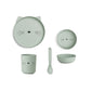 Bamboo box set Cat dusty mint