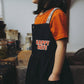 Happy days - dress + embroidery (denim)