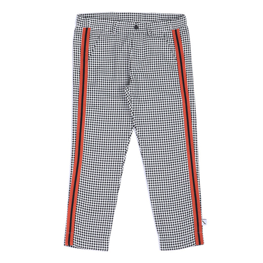 Mini Checkers - Chino With Stripes