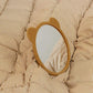 Heidi mirror Golden caramel
