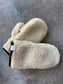 Buffalo Pile Gloves - Beige