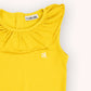 Basic - Big Collar Tanktop Wt Embroidery