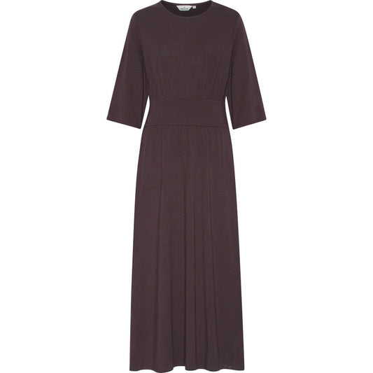 Jo long Dress - Chocolate Plum