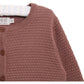 Knit Cardigan Manuela - Powder Plum