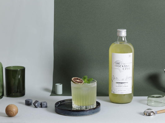The Mocktail Club - N°1 Basil & Elderflower 1L