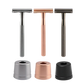 Safety Razor Scheermes + Houder - Rosé Goud