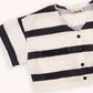 Stripes Black - Cropped Pocket Top