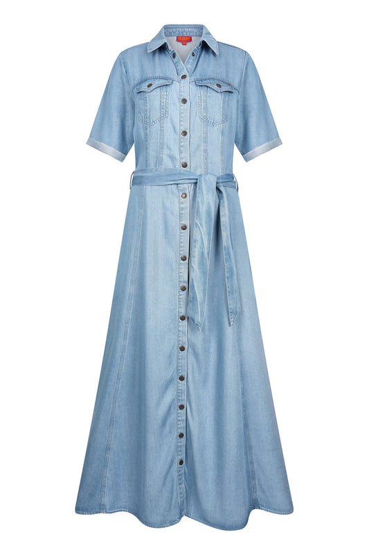 Molly Dress - Denim Wash