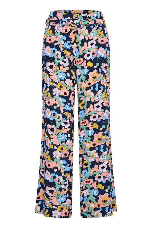 Pants Wide - Kaleidoscope Navy