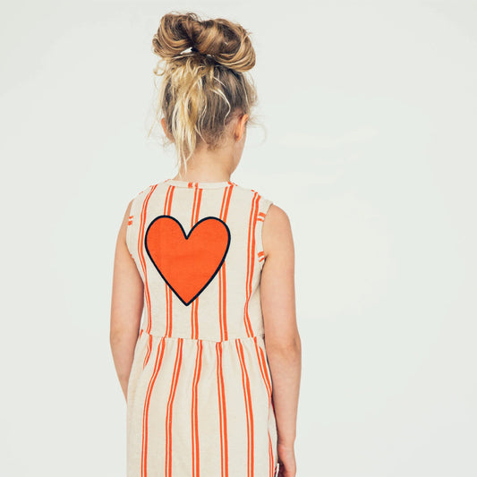 Stripes Flame - Tanktop Dress Wt Print