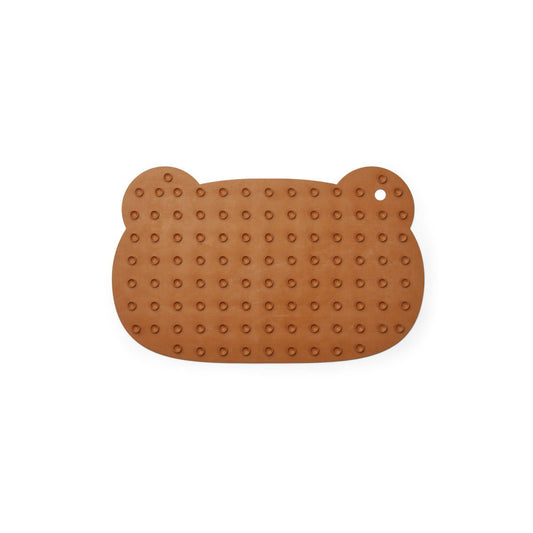 Sailor bath mat Mr bear mustard