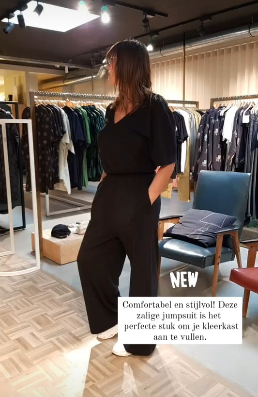 Allegra Jumpsuit - Black
