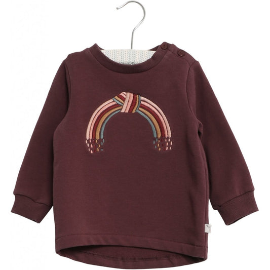 Sweatshirt Embroidery Rainbow - Baby