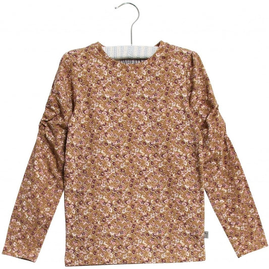 - T-Shirt Clara - Caramel Flowers