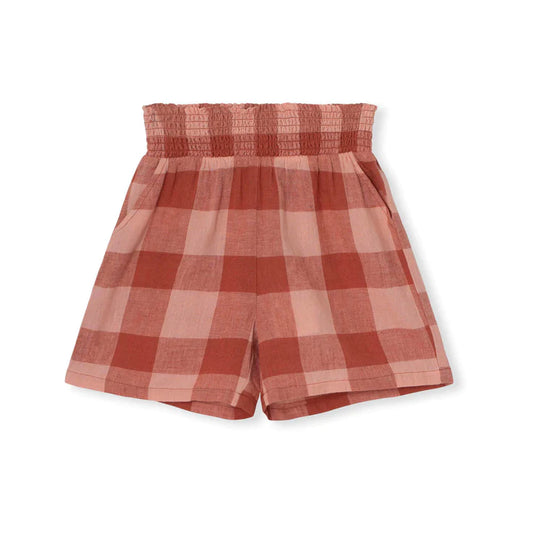 Claudia Shorts - Bruchetta Check