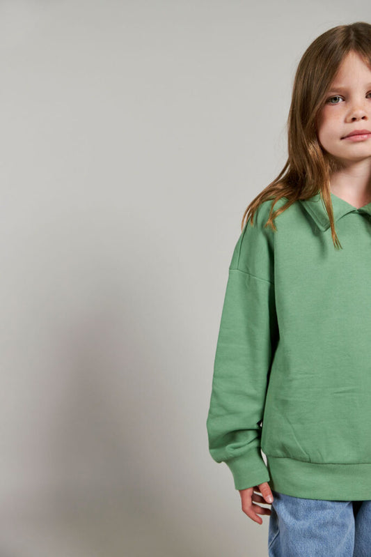 Waco Collar Sweater - Green