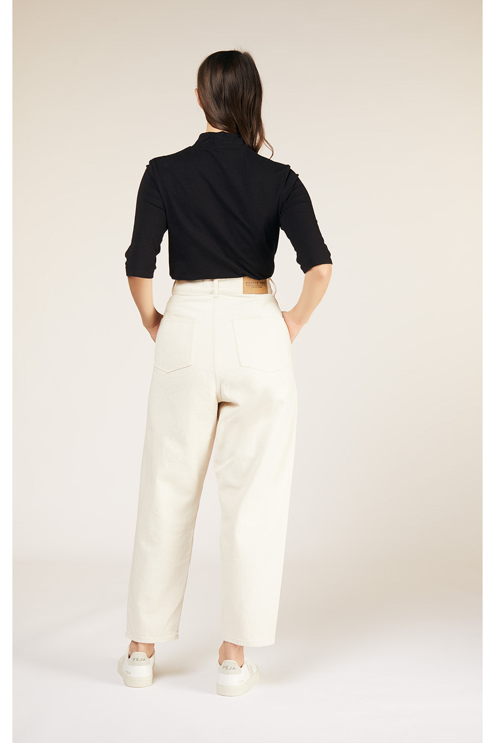 Alexis Tapered Trousers - Natural