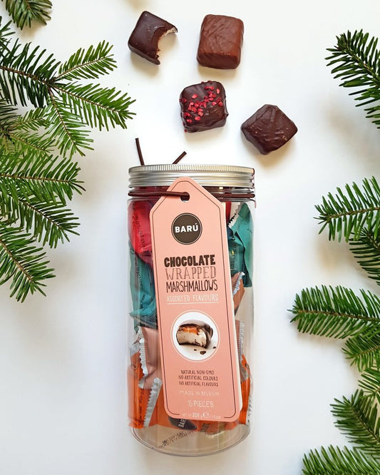Barú - Marshmallows Assorted Flavours in Gift Jar 208G