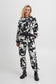 Pzisla - Pant - Black Printed