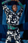 Pzisla - Pant - Black Printed